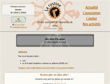Tablet Screenshot of larustine.org